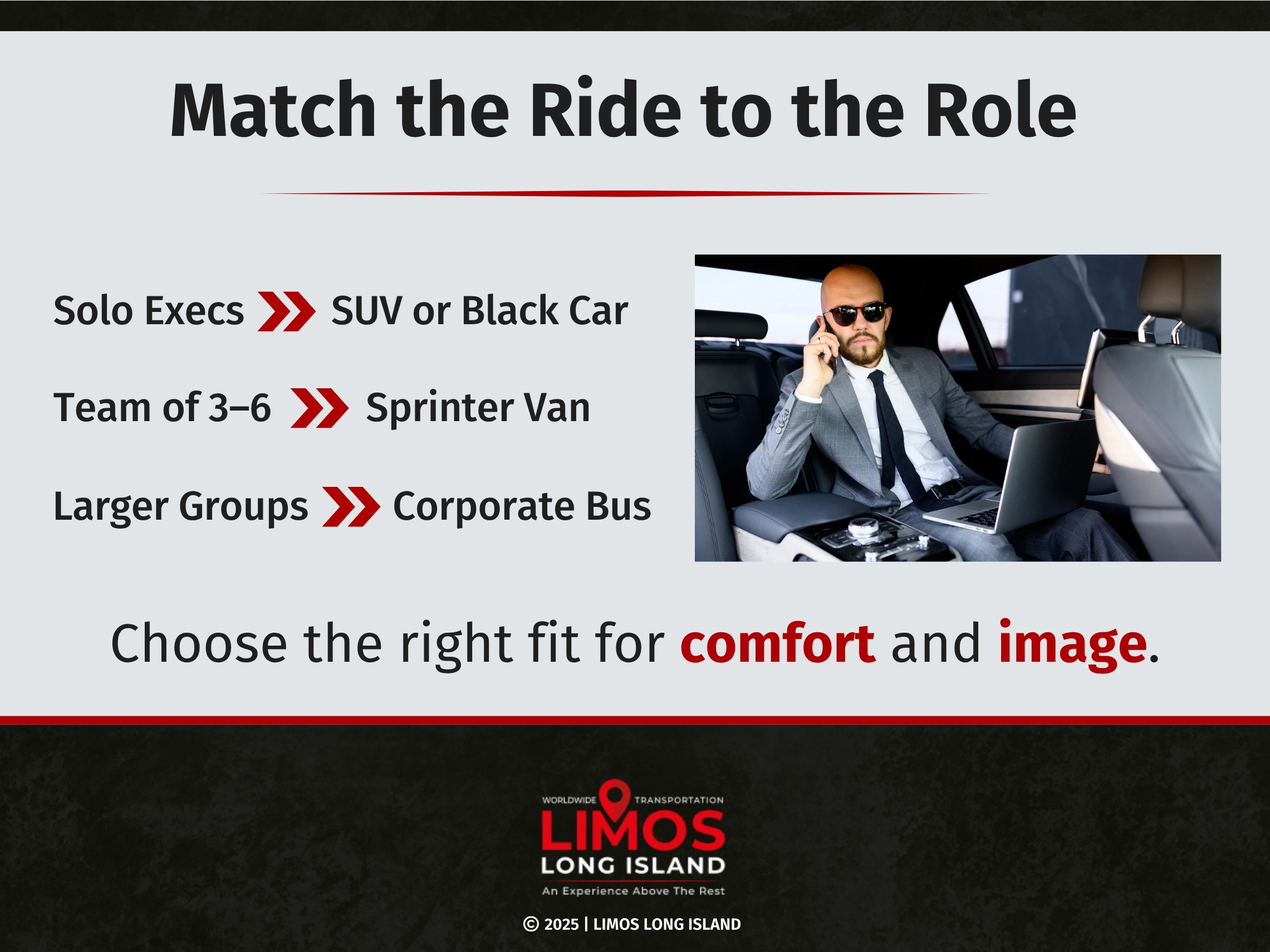 A businessman in a suit sitting in the backseat of a luxury car, talking on his phone while working on a laptop.